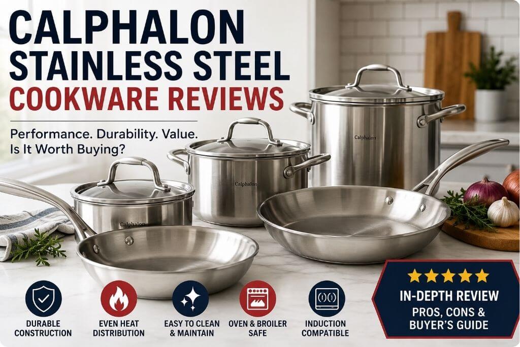 Calphalon stainless steel cookware reviews