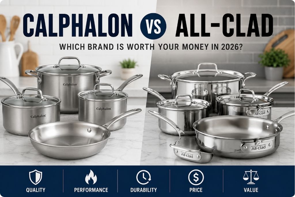 Calphalon vs All-Clad Cookware