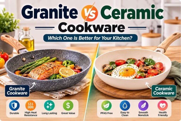 Granite vs Ceramic Cookware