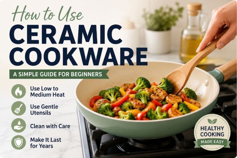 How To USE Ceramic Cookware