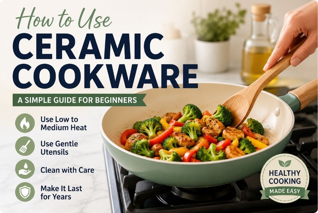 How To USE Ceramic Cookware