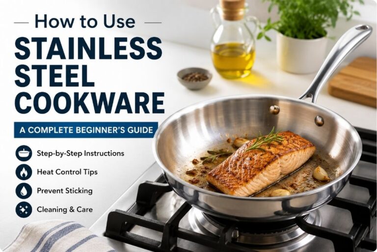 How to Use Stainless Steel Cookware