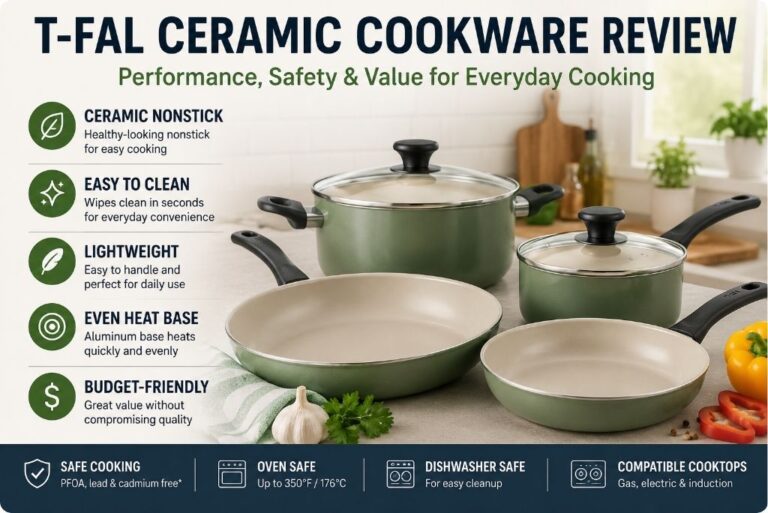 T-fal Ceramic Cookware Review