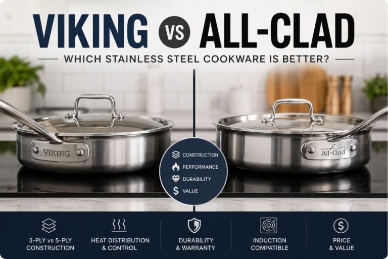 Viking vs All-Clad: Which Stainless Steel Cookware Is Better?