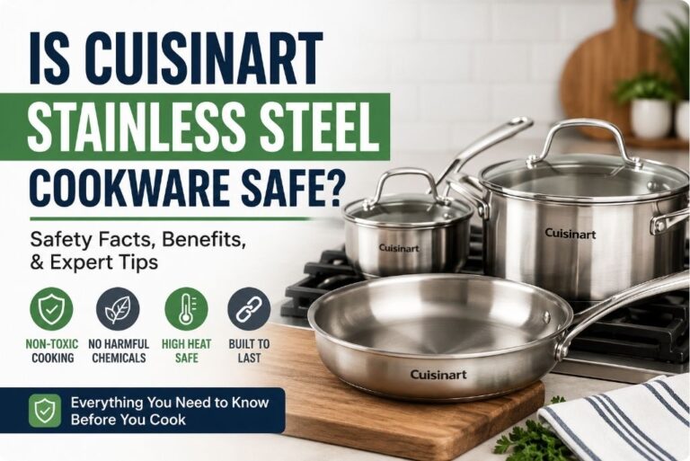 is Cuisinart stainless steel cookware safe