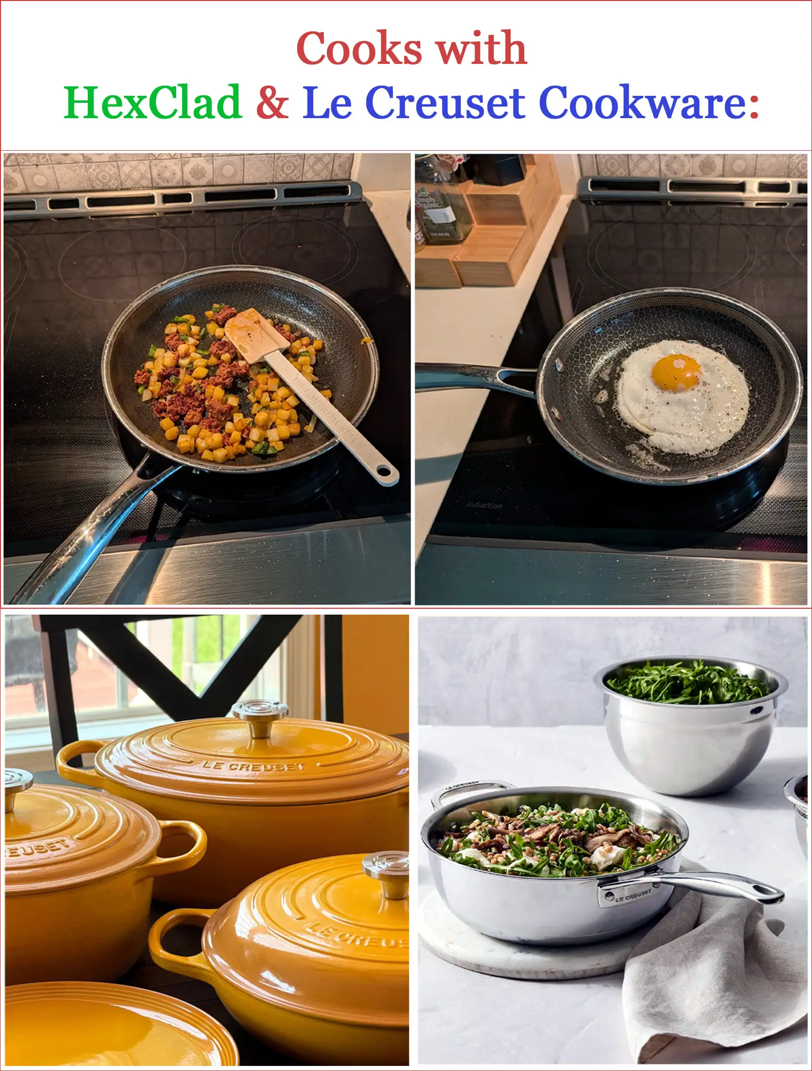 HexClad vs Le Creuset Cookware: Which Is Better? 4 HexClad vs. Le Creuset Cookware: Reallife cooking experience