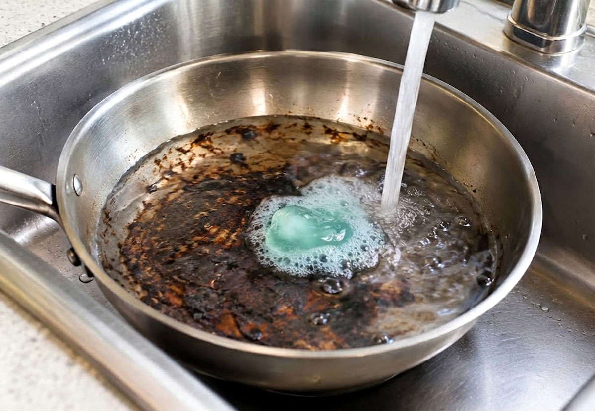 How to Clean a Burnt Stainless Steel Pan? Learn thoroughly. 3 clean-heavily-burnt-stainless-steel-pan-method-2